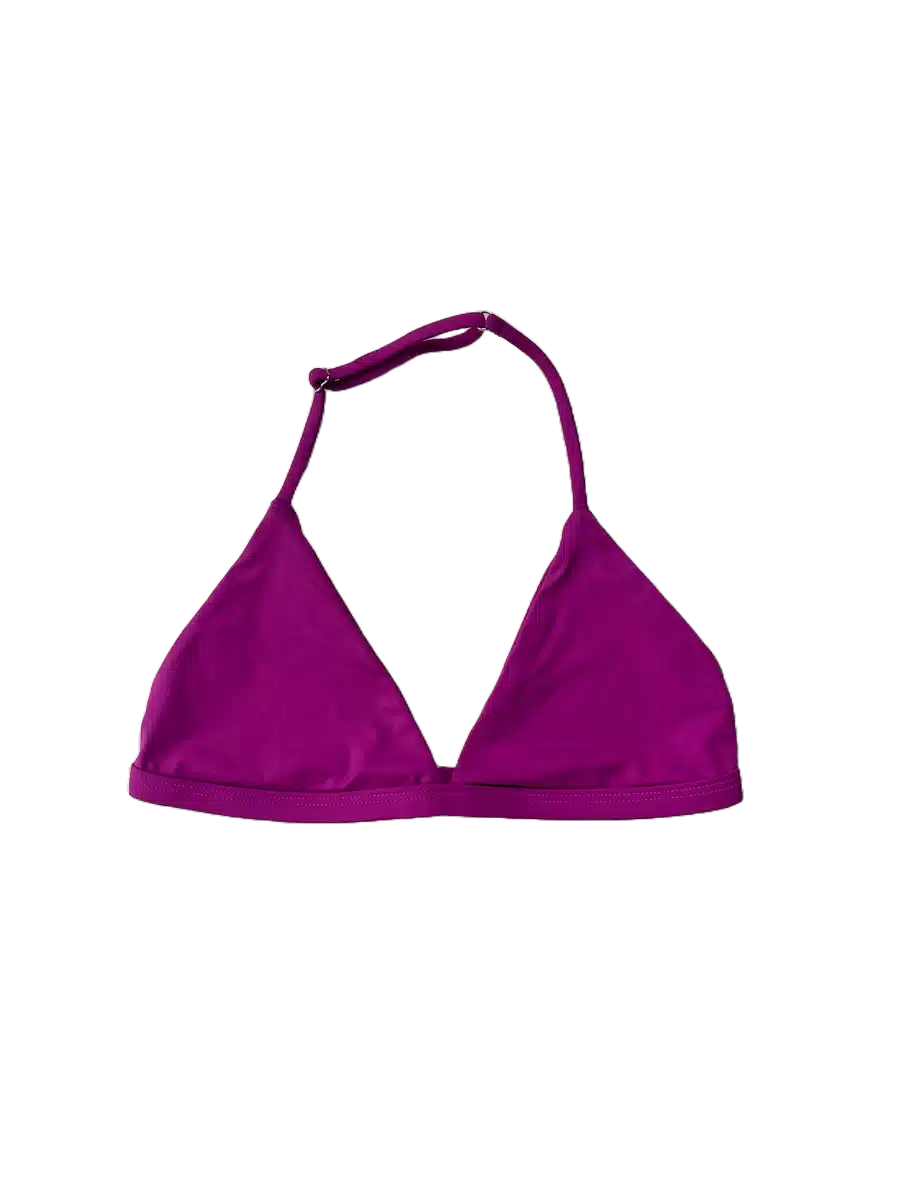 Top Triângulo Magenta